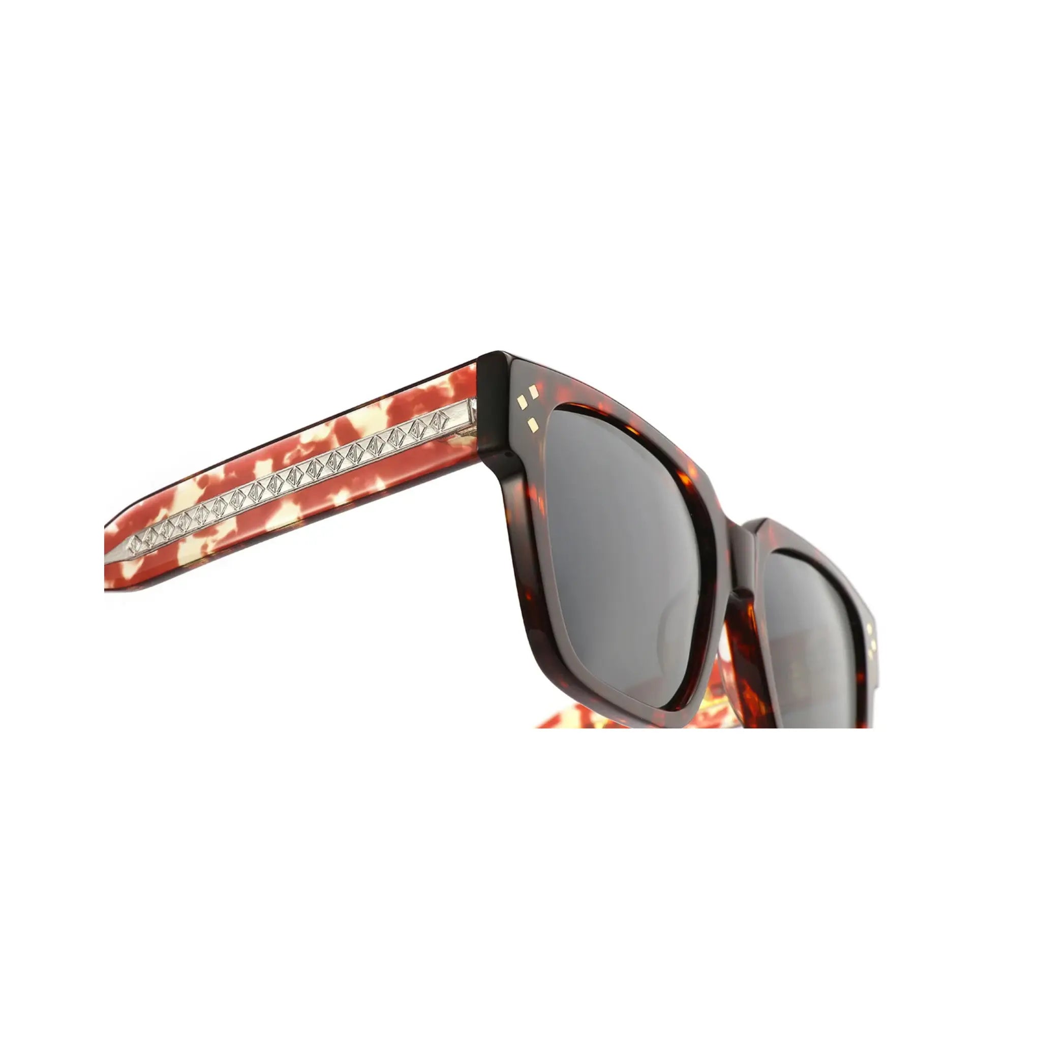 Betty’s Retro Shades Ruby sunglasses in tortoiseshell with dark grey lenses