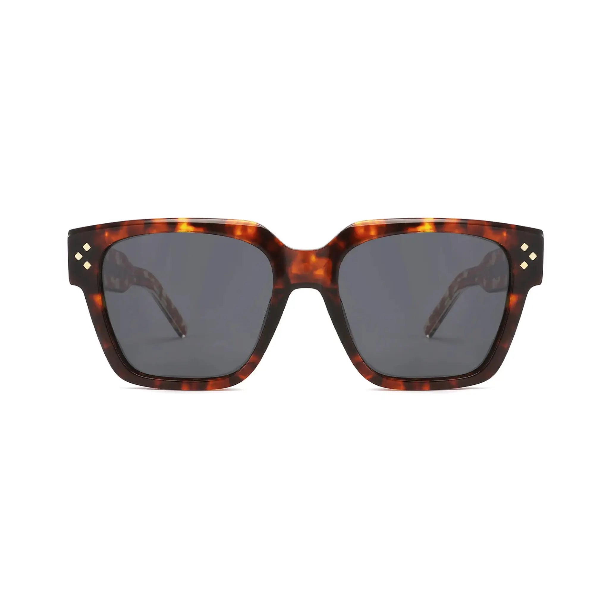 Betty’s Retro Shades Ruby sunglasses in tortoiseshell with dark grey lenses