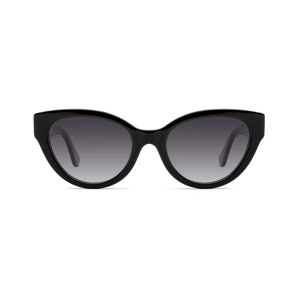 Betty’s Retro Shades Shirley sunglasses in black with dark grey lenses
