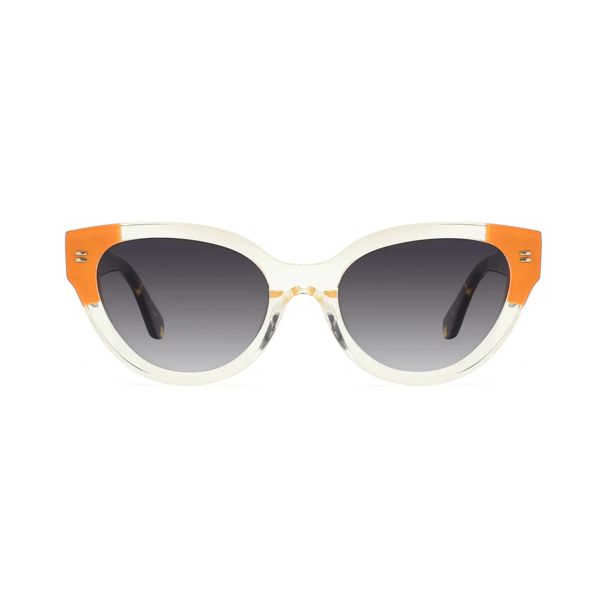 Betty’s Retro Shades Shirley sunglasses in honey with dark grey lenses