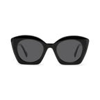 Betty’s Retro Shades Stella sunglasses in black with dark grey lenses