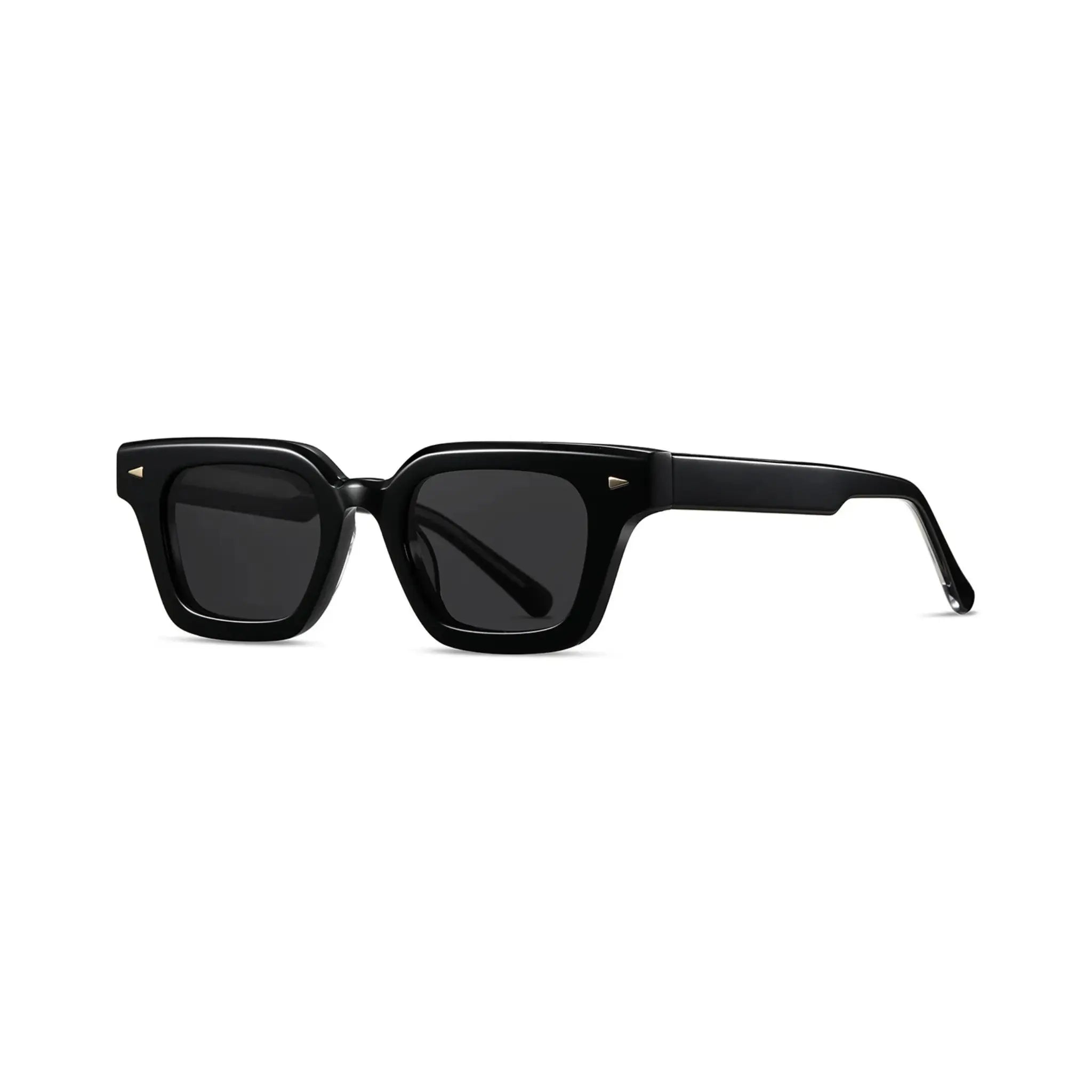 Betty’s Retro Shades Tessa sunglasses in black with dark grey lenses