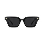 Betty’s Retro Shades Tessa sunglasses in black with dark grey lenses