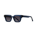 Betty’s Retro Shades Tessa sunglasses in clear blue with grey gradient lenses