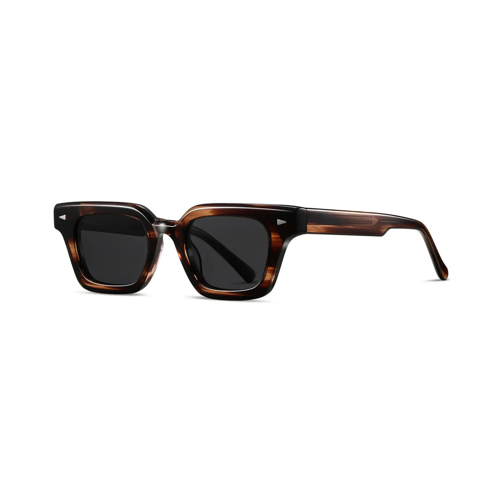 Betty’s Retro Shades Tessa sunglasses in marbled brown with dark grey lenses