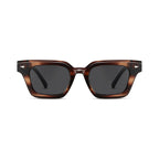 Betty’s Retro Shades Tessa sunglasses in marbled brown with dark grey lenses